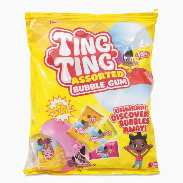Kenafric Ting Ting Passion Bubble Gum 10Pc